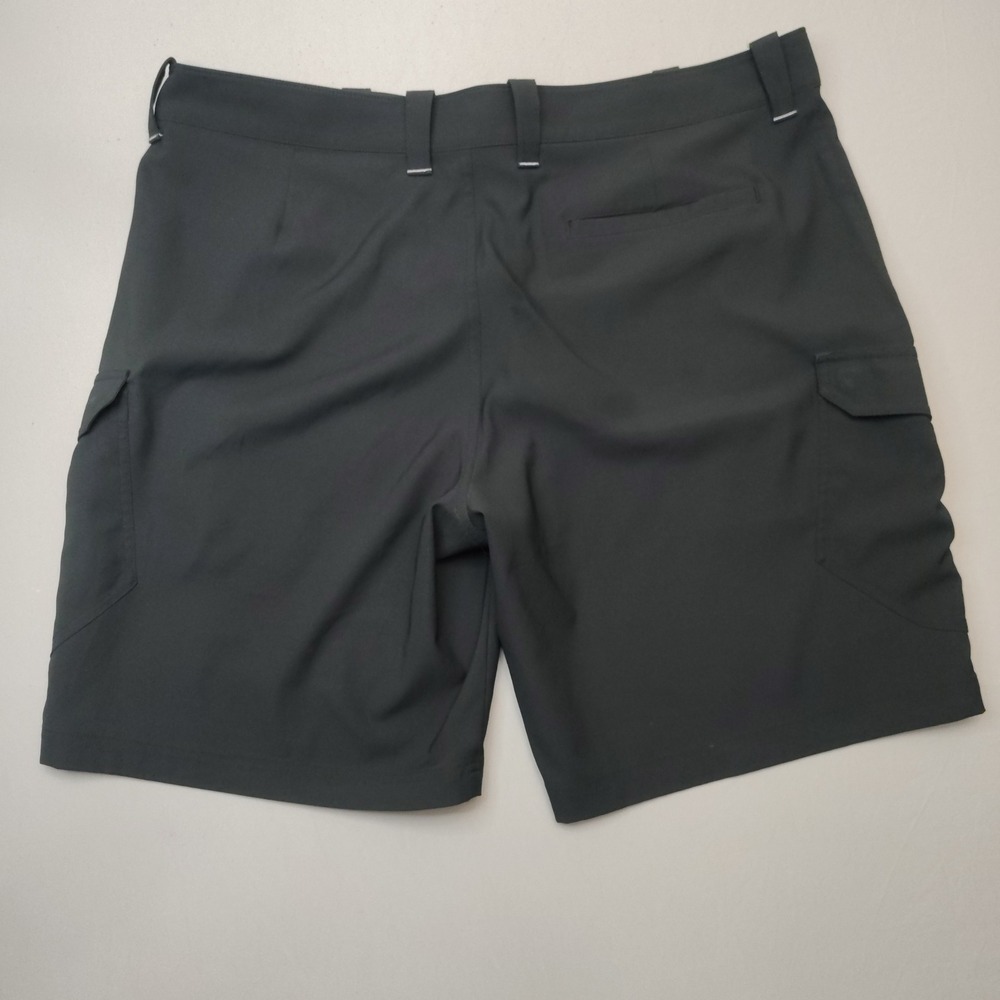 Under Armour Cargo Shorts Men 40 Black HeatGear Loose Fit 1244207